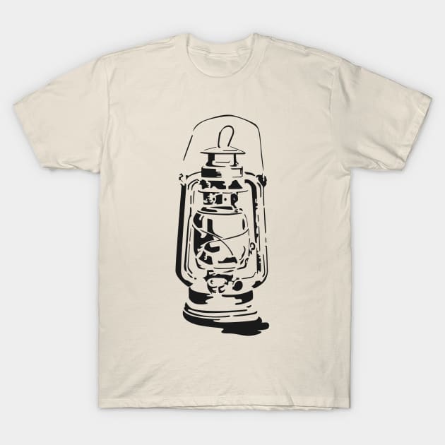 Road lantern T-Shirt by keenkei